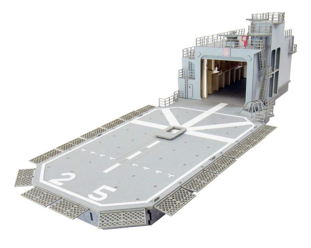 Sankei DD Helicopter Deck Papercraft 1/144 Hatsuyuki-class MK08-09