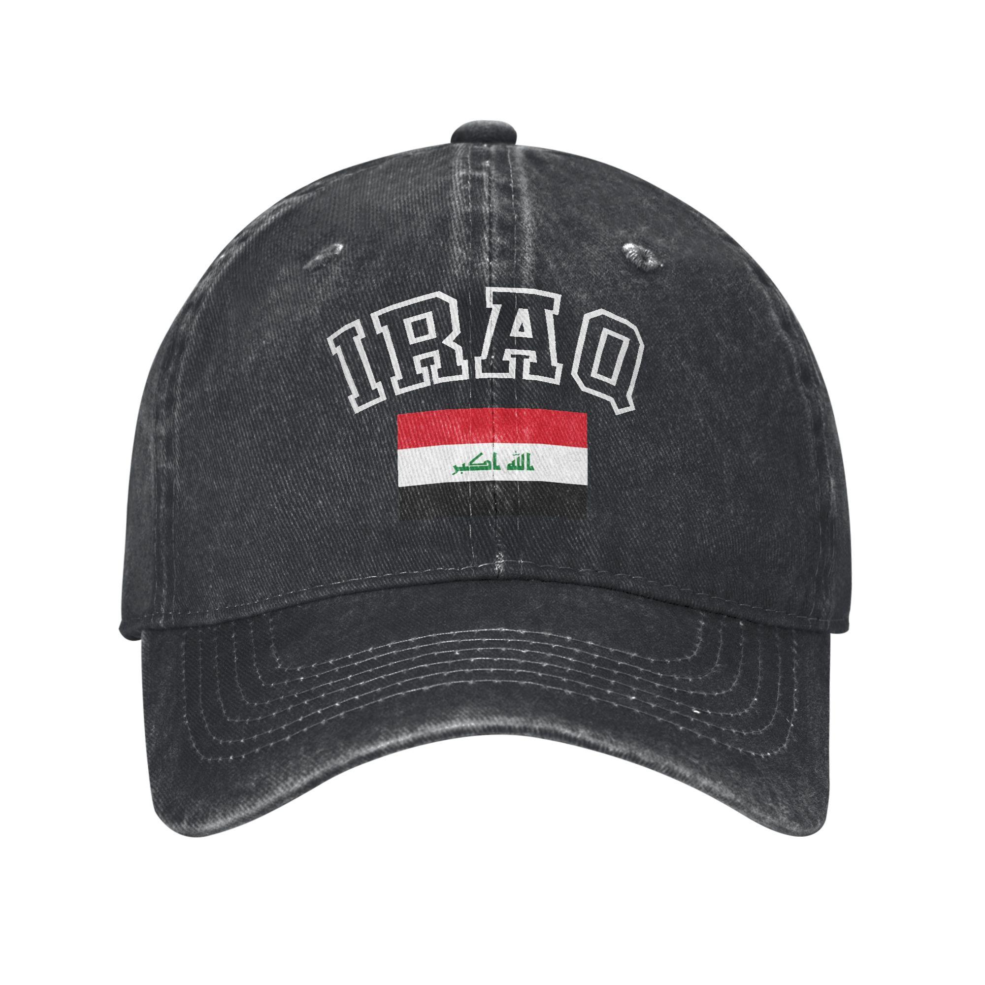 Iraq Flag Trucker Hat Accessories For Unisex Women Baseball Cap  Classic Wear Cap Adjustable Adjustable
