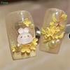 3D Bow & Bunny Nail Art Silicone Mold Set, Cute Rabbit Nail Carving Molds for DIY Manicure & Nail Decoration