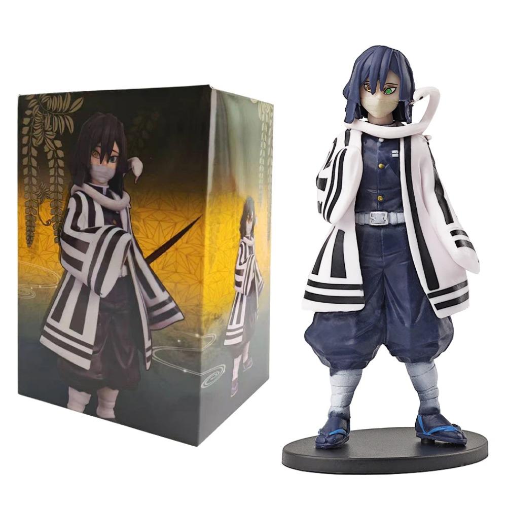 Figurine Anime Kamado Tanjirou Nezuko Demon Slayer Figurine Figurines d'Action Modèle PVC Jouets Figurine Zenitsu Inosuke Kimetsu No Yaiba