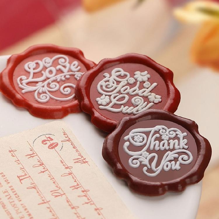 Greeting Card Emboss Sealing Wax Stamp Head Brass Sealing Stamp Head Replacement