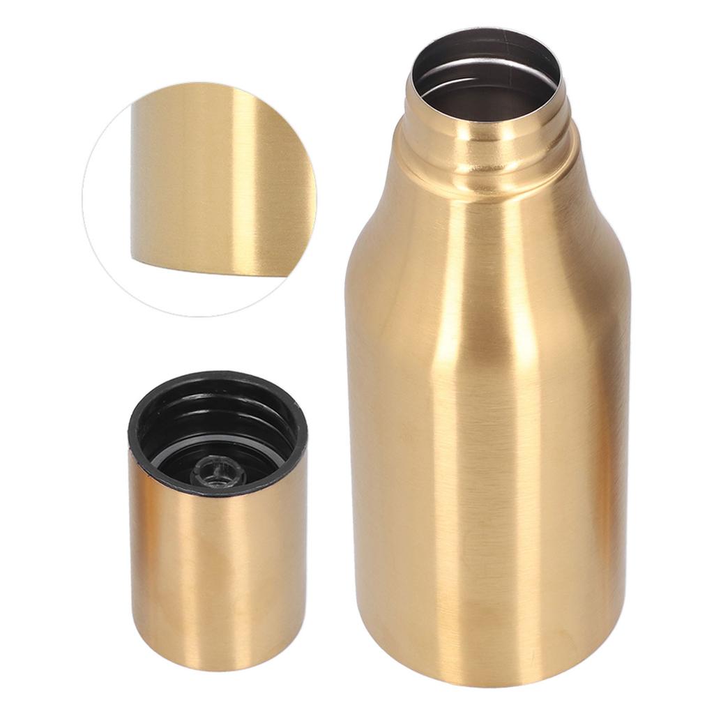 Edelstahl Olivenölspender 500ML Auslaufsicher Staubdicht Küche Olivenöl Dekantierer