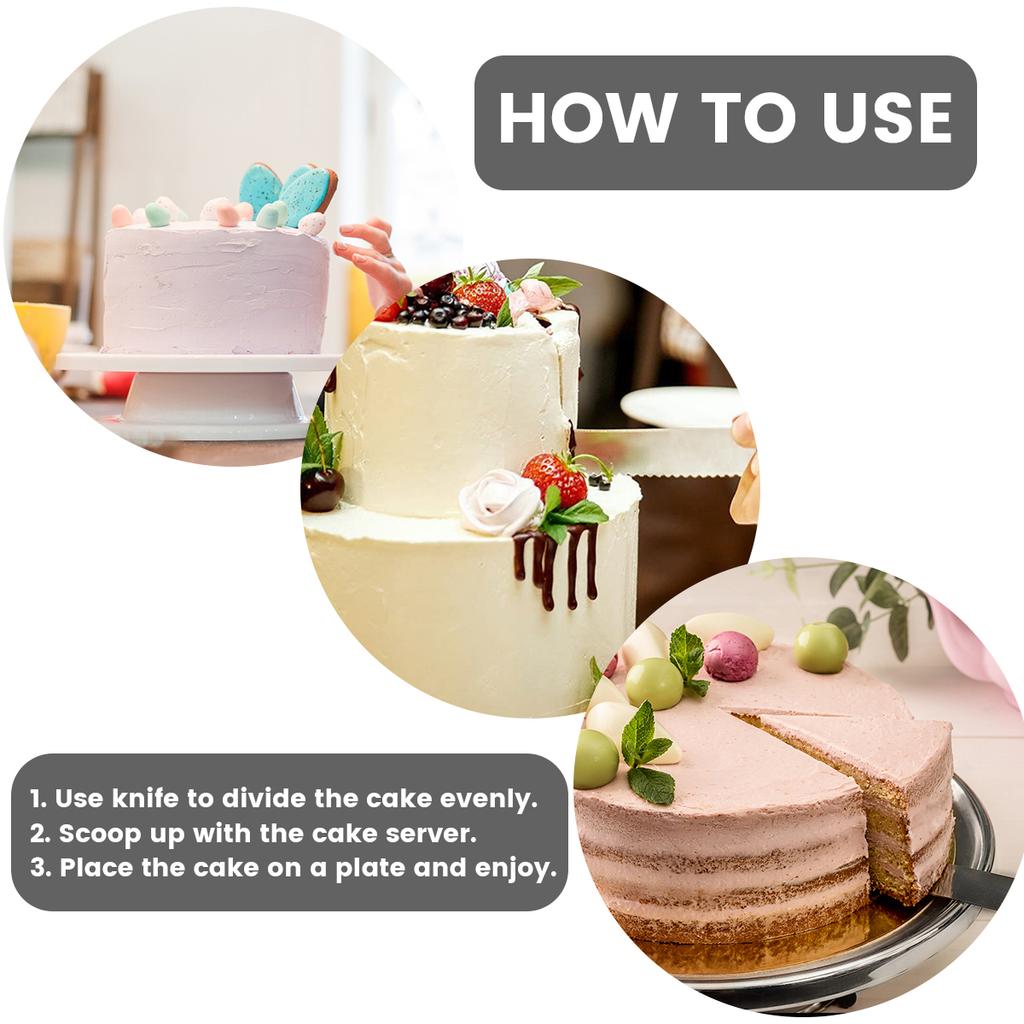 Wedding Clear Cake Cutter and Server Set with Crystal Handle Cake Cutting Set Reusable Wedding Reception Tableware Supplies