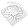 Chassis Fan High Air Volume Silent Exhaust Radiator 15 Blades 4 Pin Computer Cooling F120 12025White