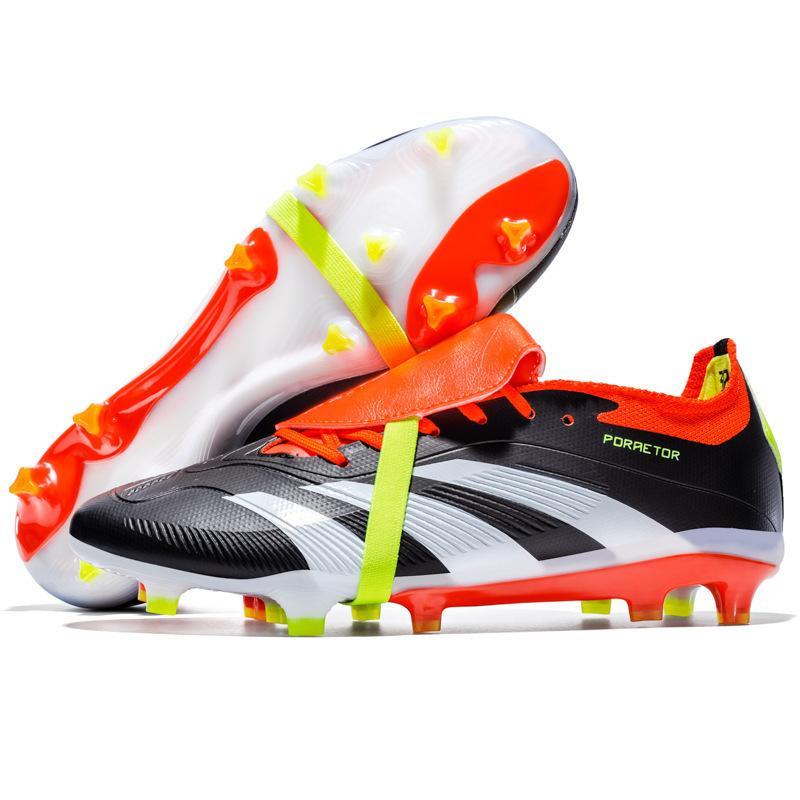 Flip Tongue Series 2025 New Seamless Craft AG Long Nail Football Shoes Youth TF Broken Nail Football Shoes