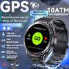 2025 New Dual-Band Satellite GPS Smart Watch Men 1.43'' AMOLED Screen Compass Heart Rate BT Call IP69 Waterproof Swimming Watch