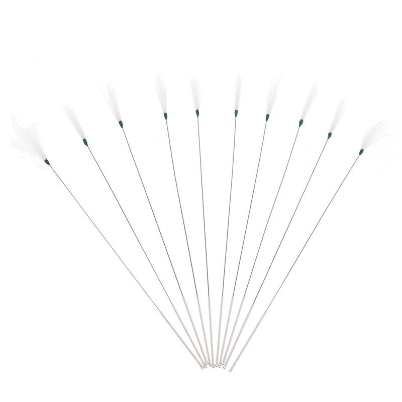 10Pcs Goose Feather Earpick Wax Remover Curette Ear Dig Tool Spoon Cleaner Stick