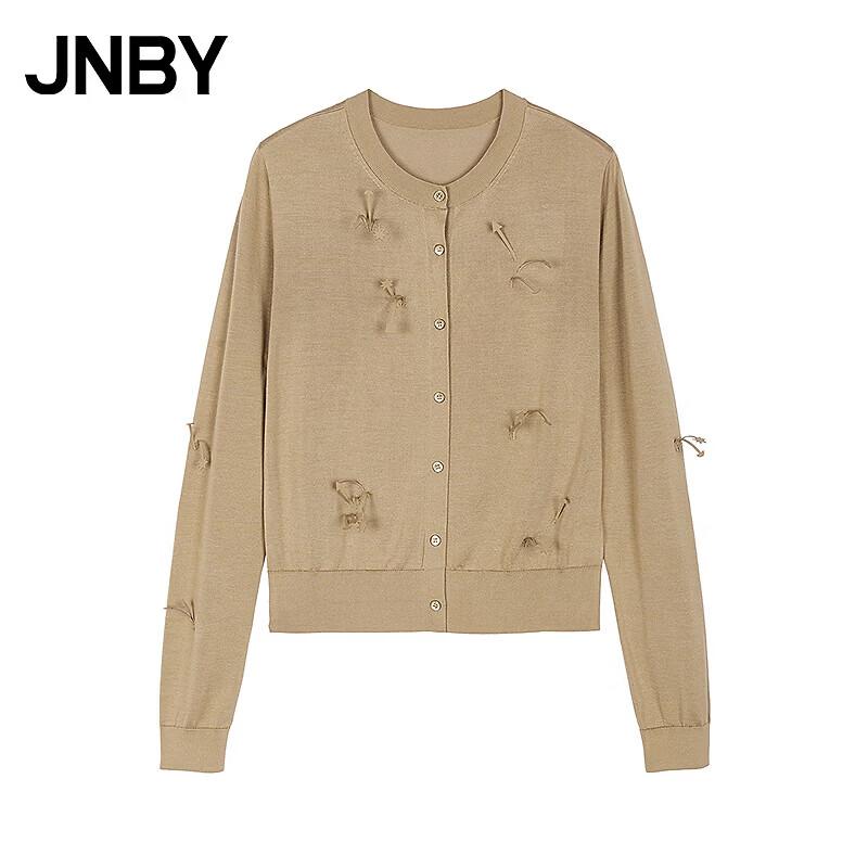 JNBY Spring Silk Blend Knit Cardigan
