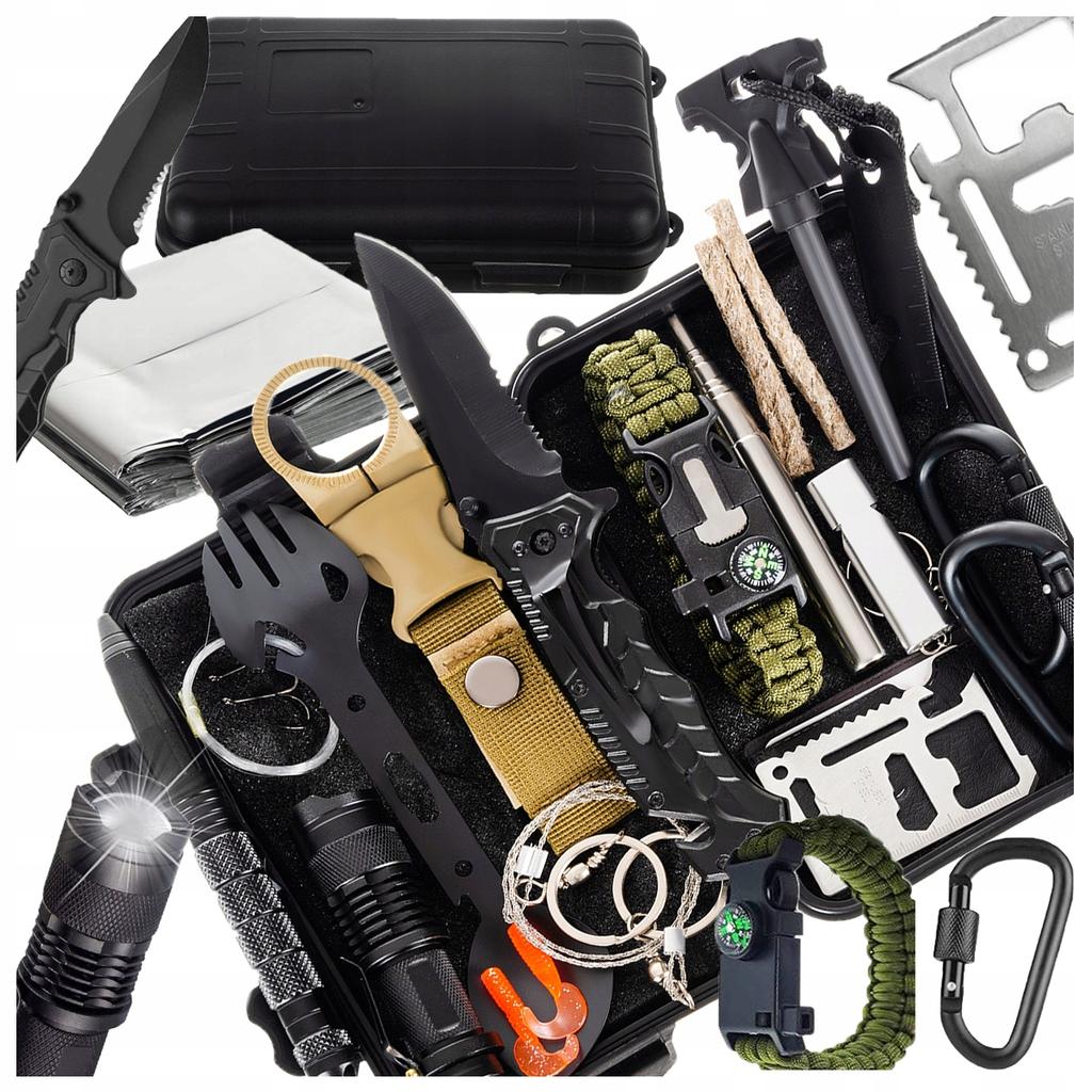 [PACK][1] MILITÄRISCHES TOURISTEN-ÜBERLEBENSSET D840