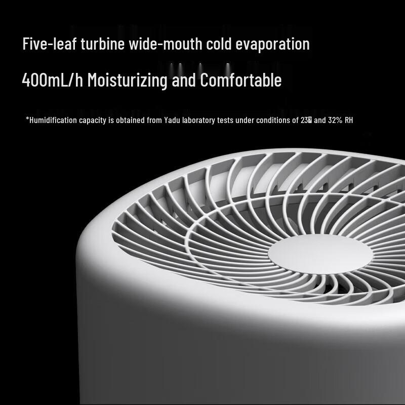 YADU Smart Fogless Evaporative Humidifier with Air Purifier for Nursery