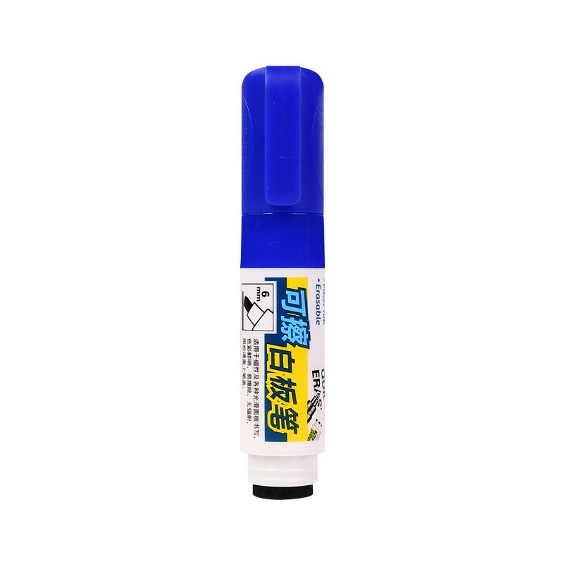 Erasable Water-Based Whiteboard Marker - No Marks, Easy to Erase, Thick Colored Drawing Pen for Teachers.
