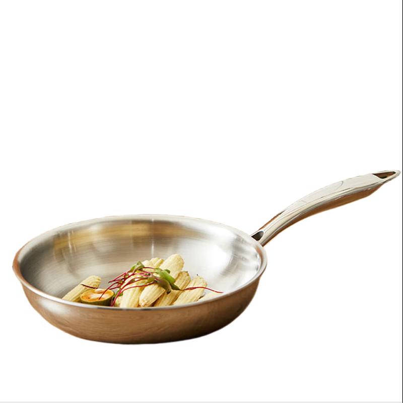 Shangheng 304 Stainless Steel Frying Pan