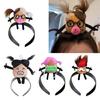Unique Braided Doll Headband Cosplay Hairpin Hair Clip Hair Accessory for Women