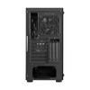 GAMDIAS ATHENA E1 Elite Gaming PC ATX 120mm ARGB Unique 3D Front Panel with Mesh Seamless Tempered Glass Window Case, Mid-Tower Case, Built-in Fan,