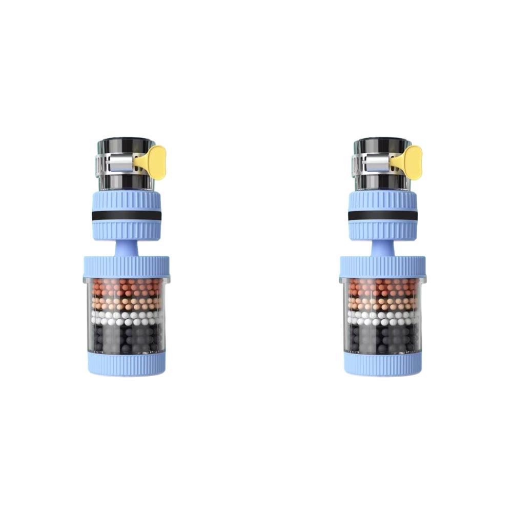 3/2/1pcs Universal Water Filter Anti-splash 360° Rotation Faucet Aerator 6 Layers Splash Nozzle Kitchen Bathroom Mixer Bubbler