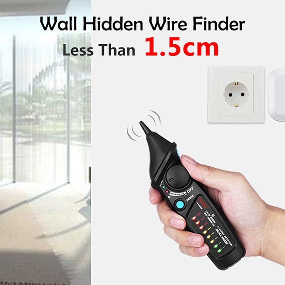 BSIDE AVD06 Dual Mode Non-contact Voltage Detector AC 12-1000V Auto/Manual NCV Tester Live Wire Check Sensitivity Adjustable