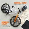 1:Modèle Miniature de Vélo de Montagne en Alliage Échelle 8 Amortisseurs Doubles Amovible Décoration de Bureau Cadeau Pour les Passionnés de Vélo