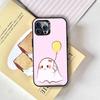 Stardust Ghost Phone Case For iPhone 17,16,15,14,13,12,11 Plus,Pro Max,XS,Colorful Silver Phone case Funda Cover