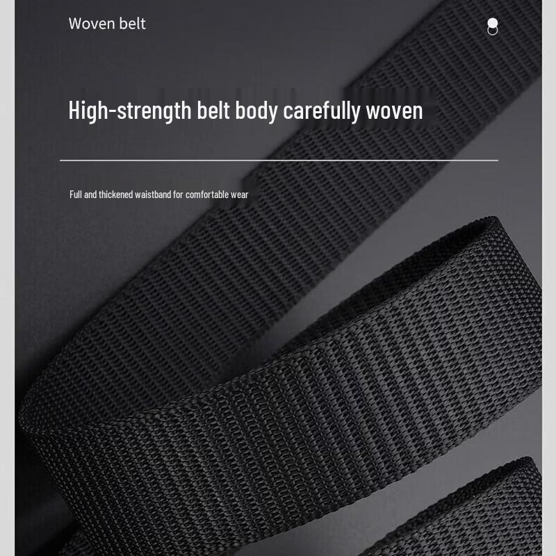 HOCR Men's Elastic Woven Canvas Belt