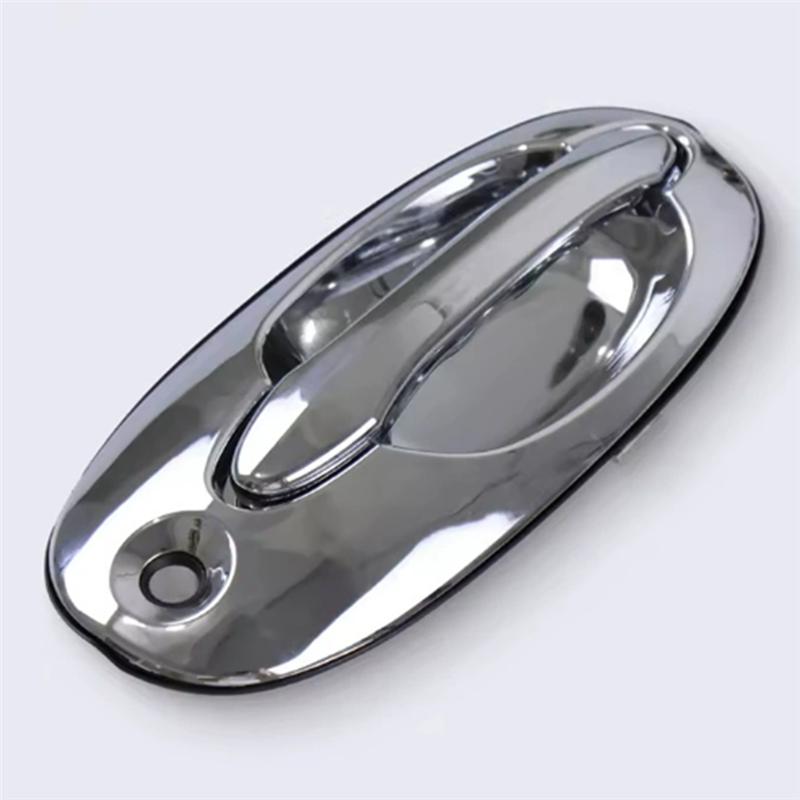 A58X-For Kia Carnival 2000 - 2006 Outer Outside Left Front Door Handle Chrome Handle серебряный