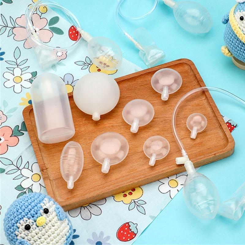 Double Sound Mechanism Air Cushion Inserts for Plush Doll Making Multiple Size and Color Plastic Craft