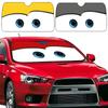 L-Lightning M-McQueen Eyes Car SunShade Windscreen Front Window Visor 70x130cm Sun Visor Solar Protect Plaid Gift Novelty Amagi
