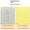 Kitchen Dishwashing Sponge Double-sided Sponge Scrubbing Pot Artifact Household Cleaning Rag Non-oil Dishcloth Scrubbing Cloth