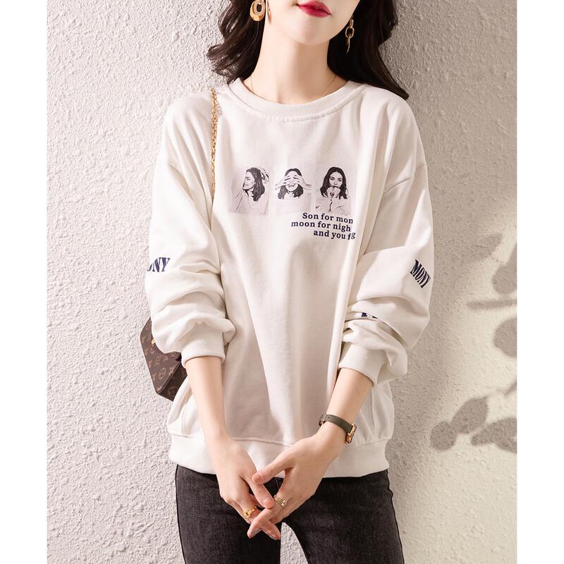 Firstview Women's Urban Casual Long Sleeve Sweatshirt