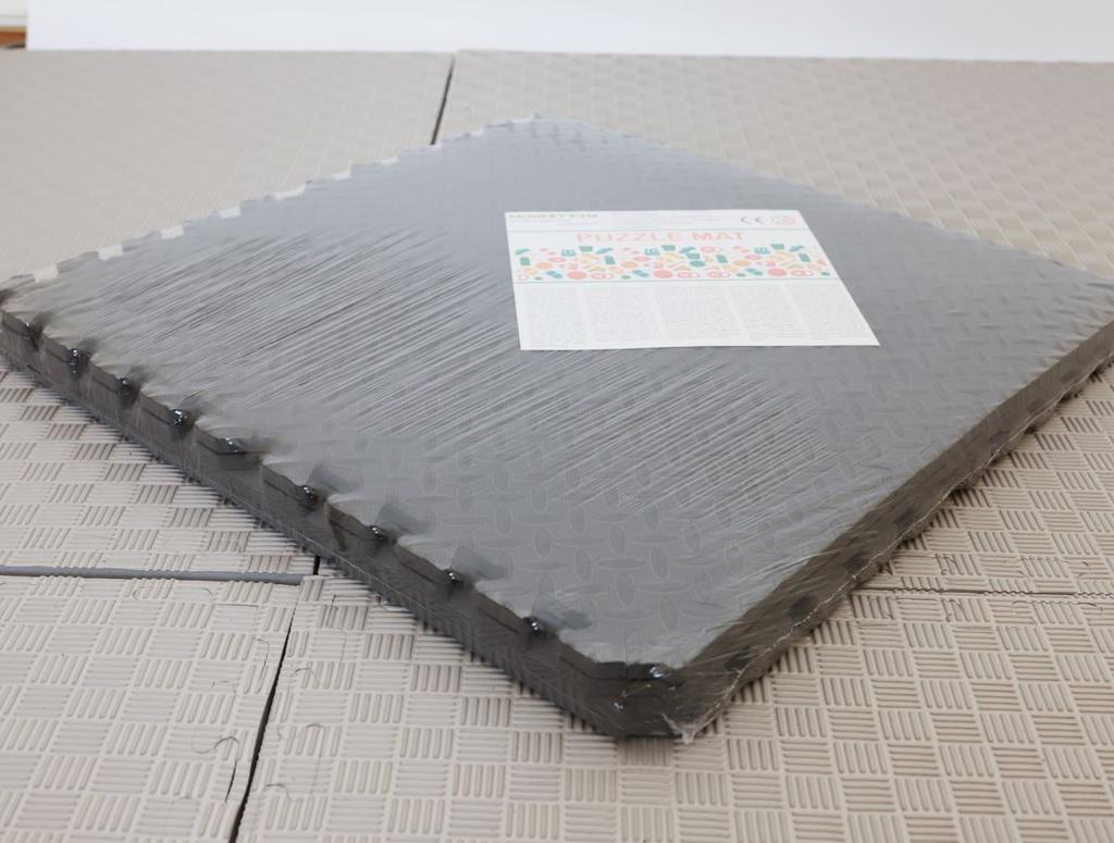 X-star Foam Mat 4 Pcs. 60x60cm - Black