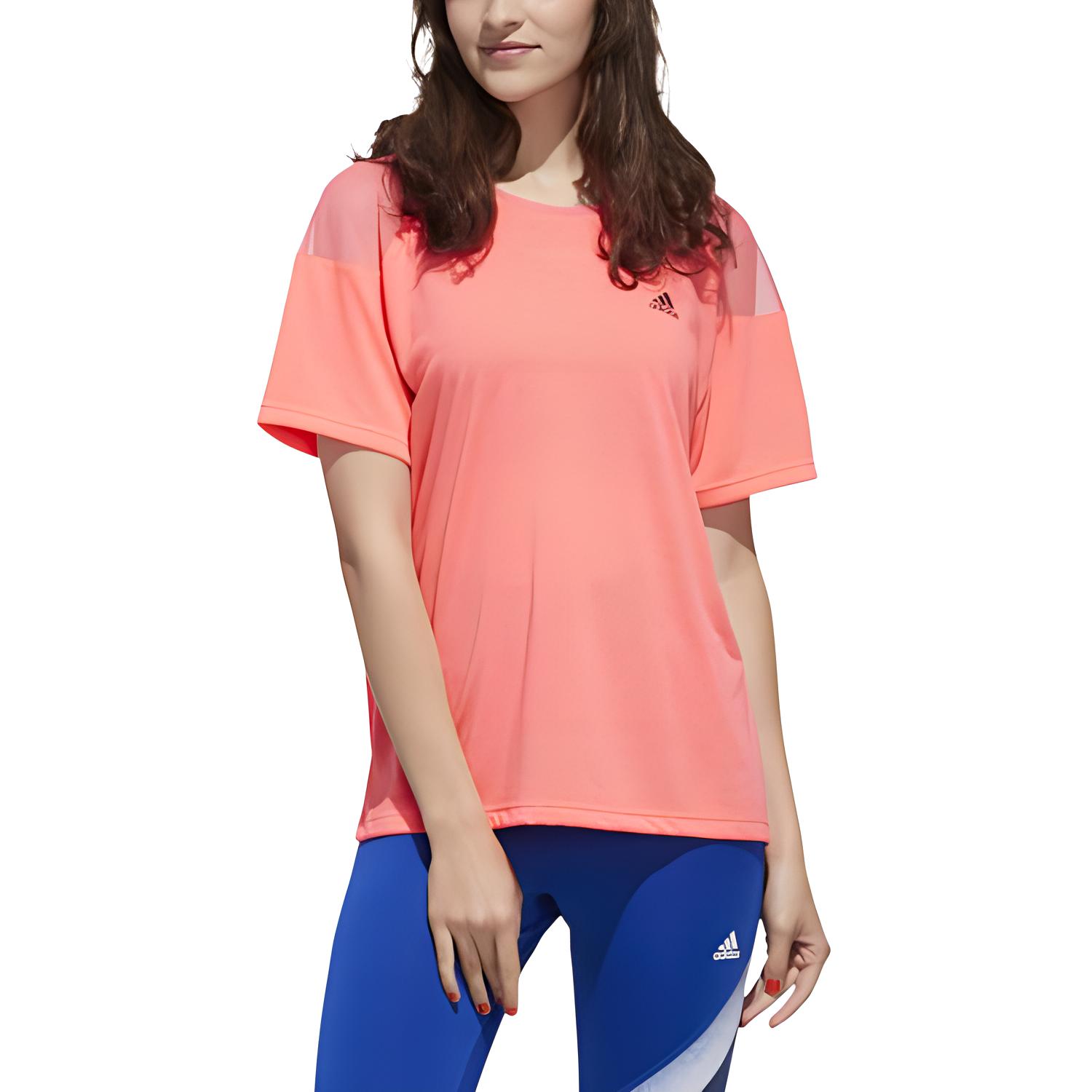 Adidas AEROREADY T Shirt Women s Pink GD4543 XL/170/96A