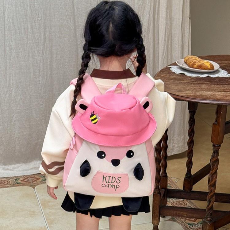 Children's backpack new cute kindergarten cartoon schoolbag boys and girls lightweight outdoor travel baby small backpack