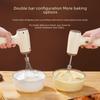 Mini-Hand-Eierschläger, kabellos, elektrisch: Automatischer Sahnequirl zum Backen