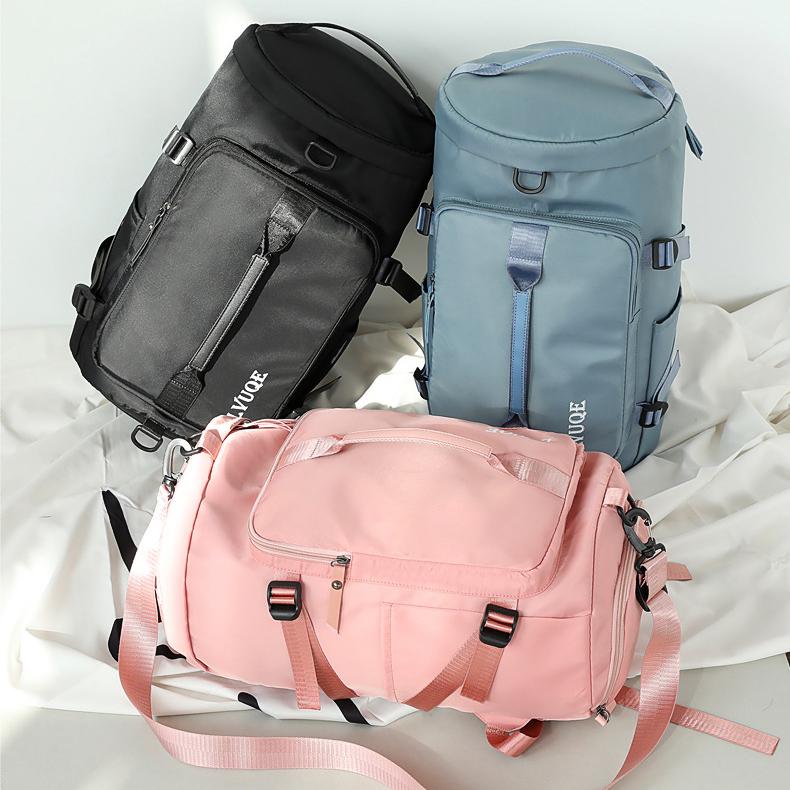 Large Capacity Storage Bag Travel Bag Tote Carry On Duffel Luggage Waterproof Backpack Handbag Oxford Shoulder