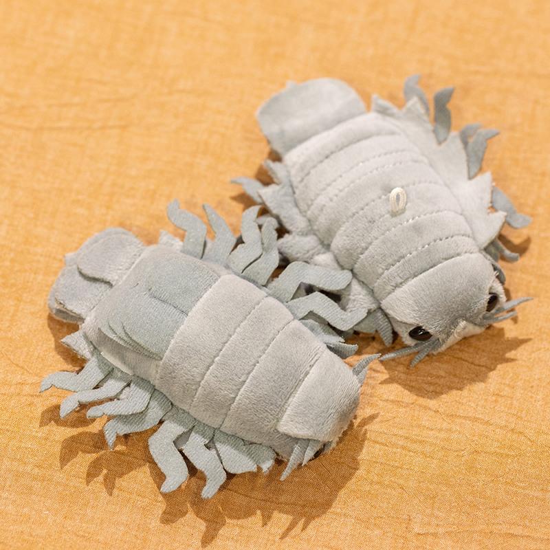 13Cm Simulated Footed Insect Plush Toy Deep-Sea Insects Doll Lifelike Insect Toy Creative Git Toy