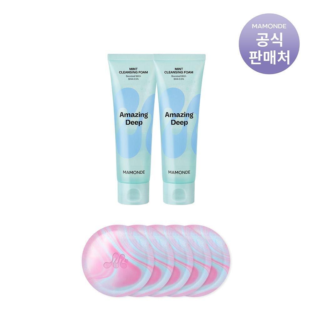 Удивительная очищающая пенка Deep Mint 120 мл x 2