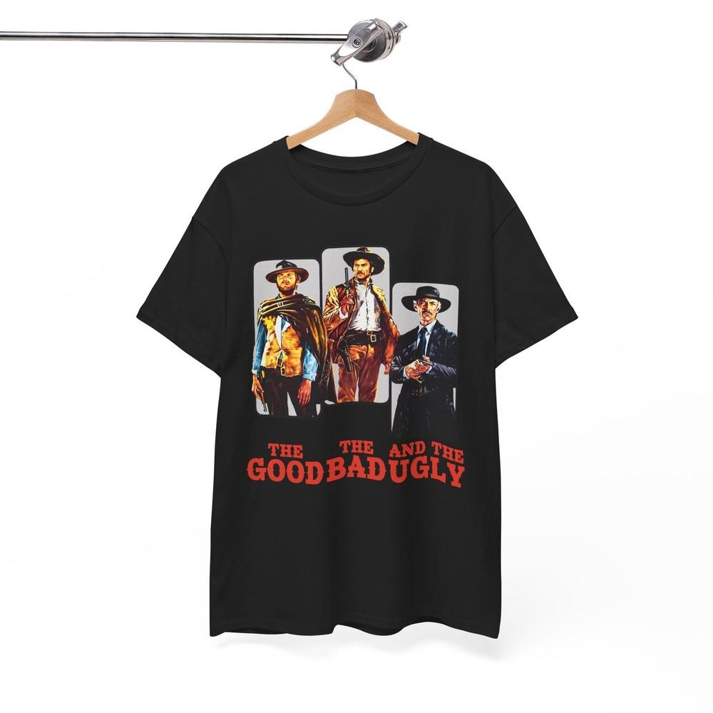 The Good The Bad And The Ugly TShirt Movie Gift Tee For Friends Unisex Tee Unisex T-Shirt L