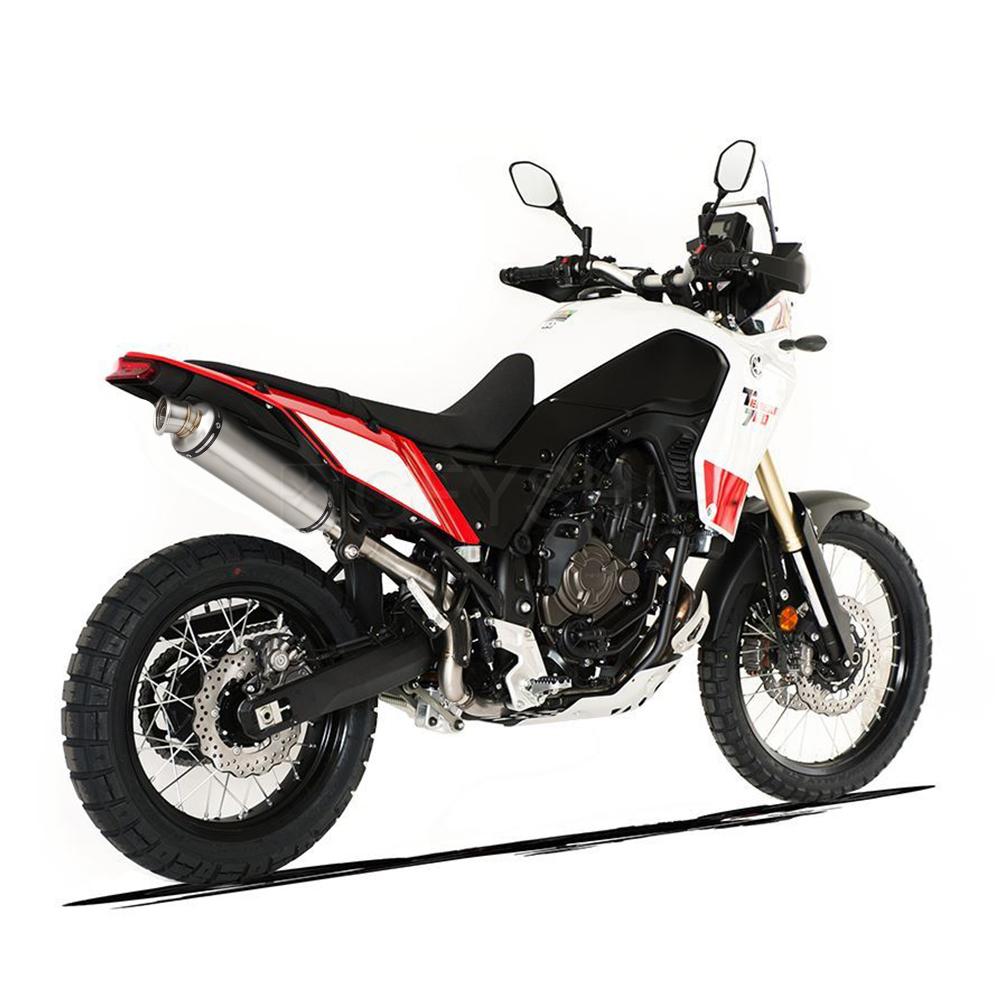 For Yamaha Tenere 700 2019 to 2022 2023 2024 2025 T7 T700 XTZ 690 Escape Slip-on Motorcycle High Position Exhaust Muffler Pipe