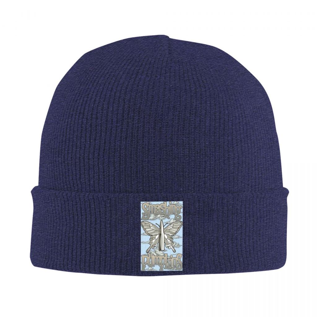 Smashing Pumpkins Warm Knitted Cap Winter Knit Bonnet Hat Skullies Beanies Hip Hop Caps for Unisex