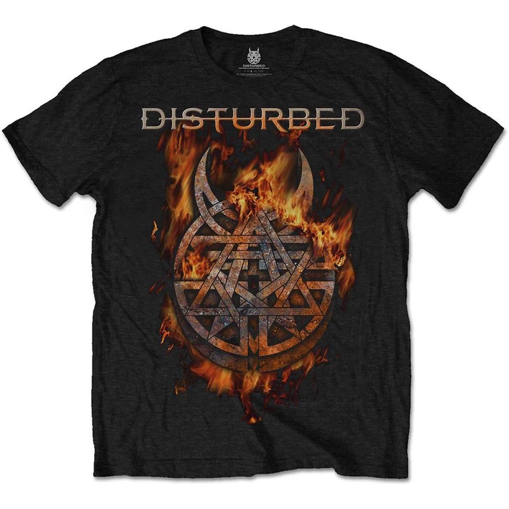 Disturbed Burning Belief Unisex TShirt L