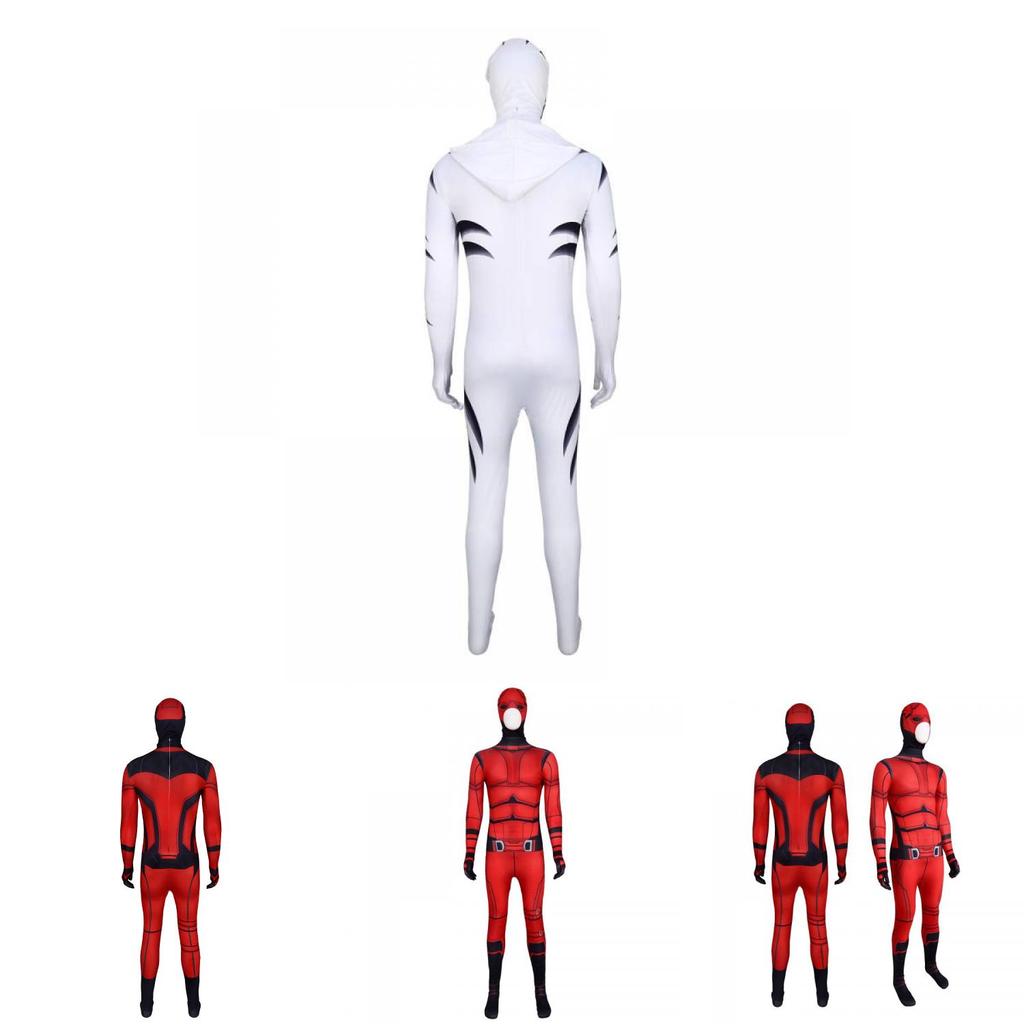Daredevil Cosplay Bodysuit Polyester Costume For Gaming And Halloween Fun