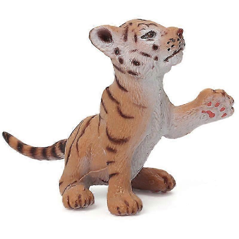 Simulerad Djurmodell Djur Tiger A Leksak för Barn