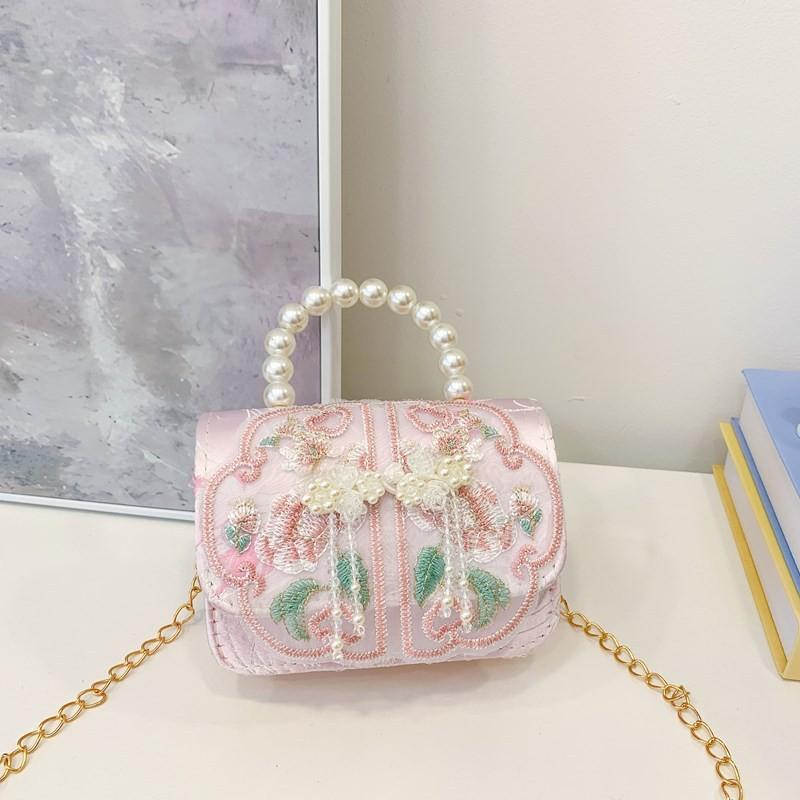 Monkey Trendy Cute Handbag For Little Girls In Multiple Colors And Floral Designs