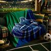 Hockey Team Vancouver-Canucks Throws Blanket Flannel Blankets Plush for Couch Bed Gifts for Men Women Travel picnic blanket Christmas fan gifts