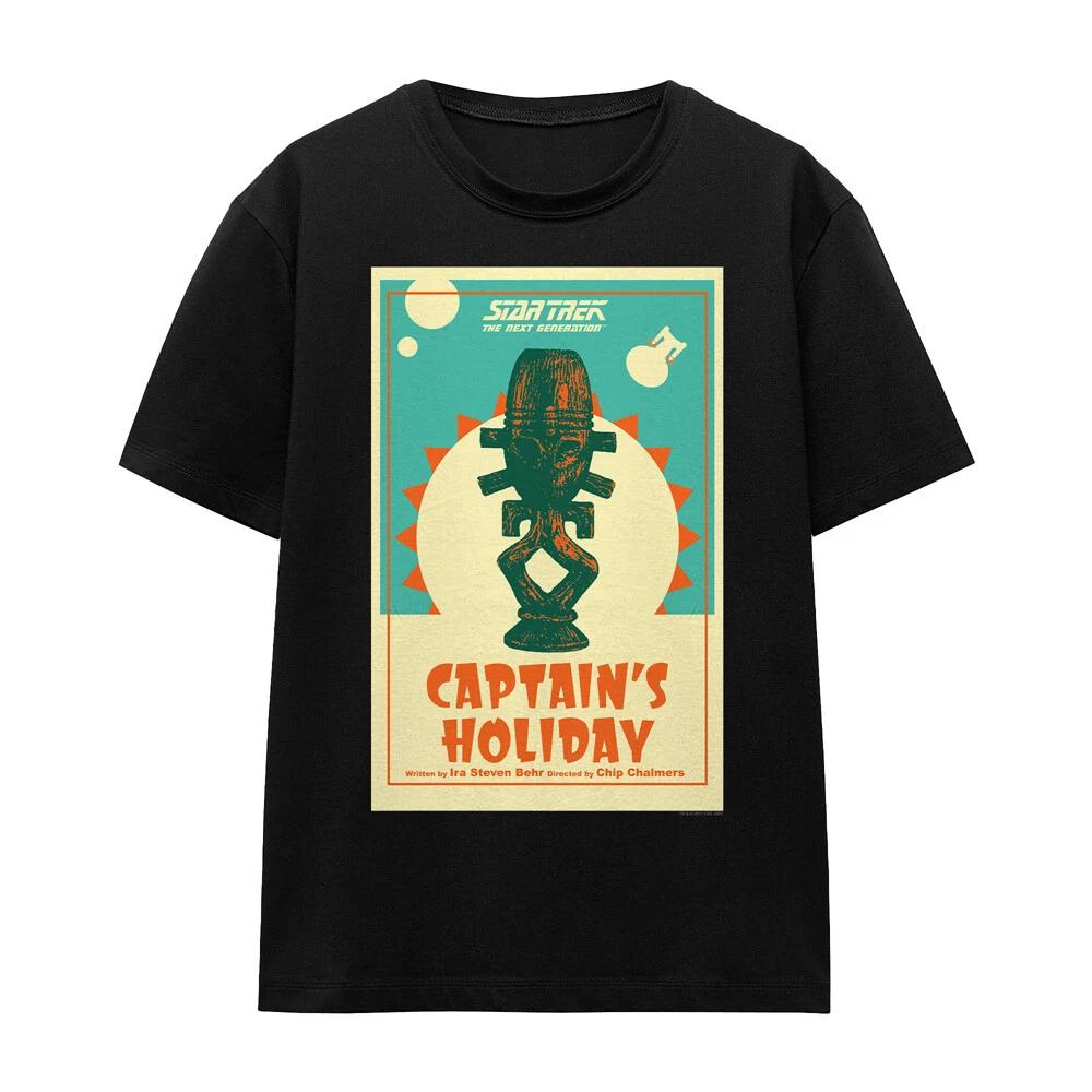 Star Trek TNG Season 3 Episode 19 Ladies 100% Cotton T-shirt Mens Tees Top S-2XL, Black S