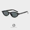GM retro nerd sunglasses women's high-end square face UV-proof men's sunglasses