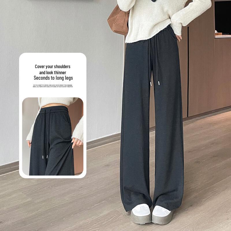 Women's High-Waisted Wide-Leg Casual Pants