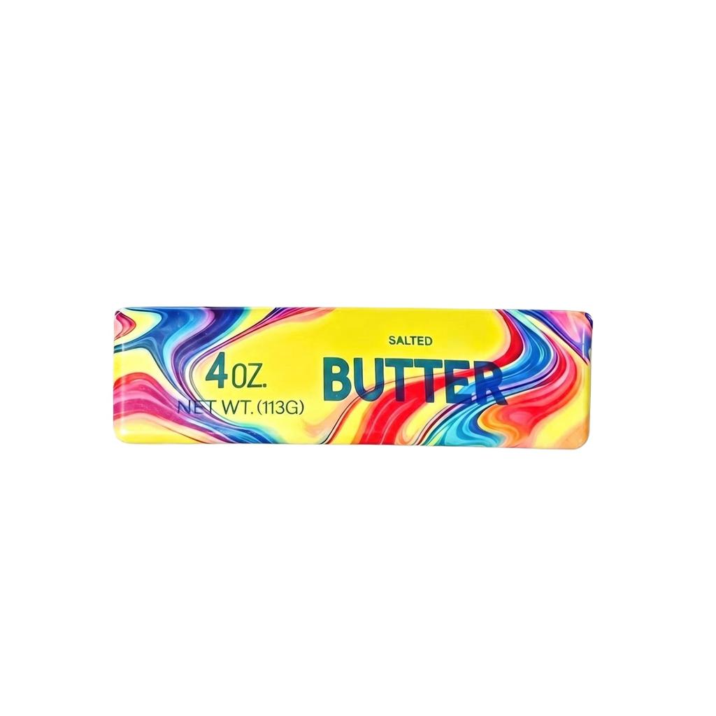 Butter Stick Toy Stress Relief Fidget Sensory Toy Soft Squeezeable Novelty Item for Desk Home Office Decor 13 5cm Long Suitable for Adults and Kids