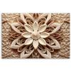Canvas print, Abstract Flower 3d