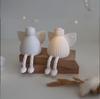 Chubby and Elegant Angel Mold, Suitable for Christmas, Halloween, Wedding, Compatible with Silicone, Plaster, Resin, Clay, DIY