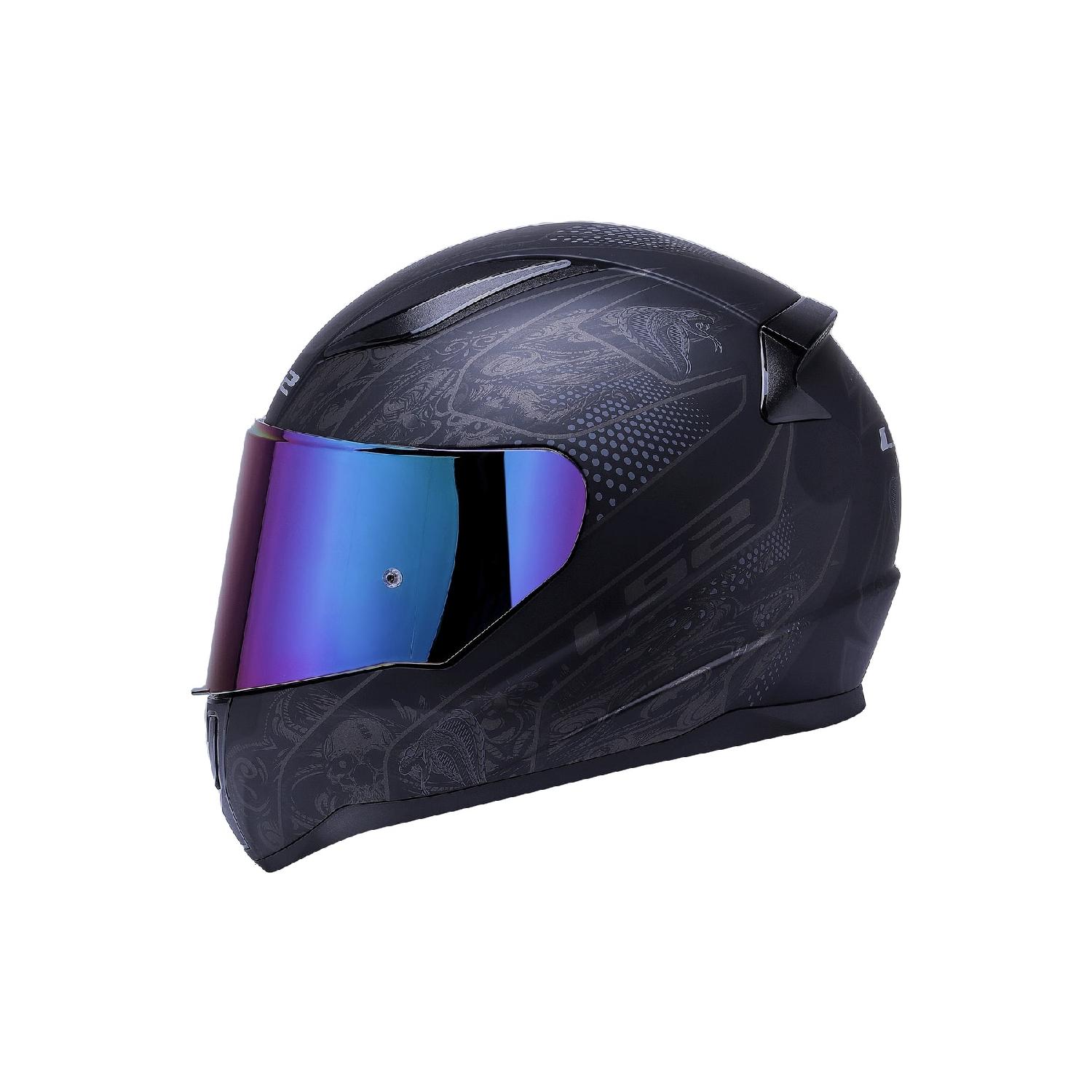 

Матовый черный шлем Rapid Crypt